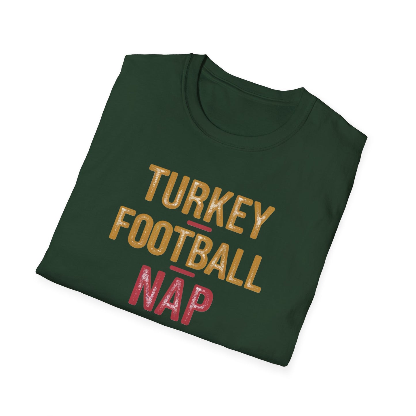 Turkey Football Nap Unisex Softstyle T-Shirt