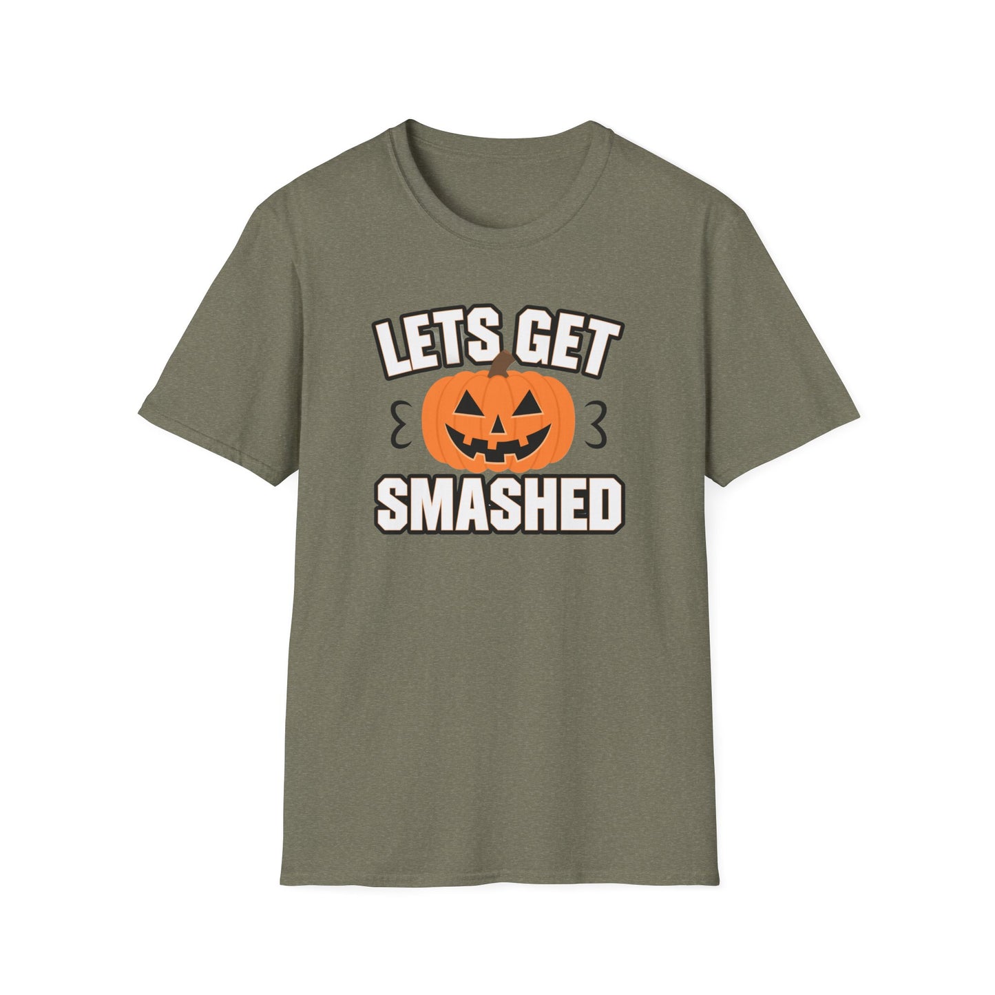 Halloween Party Unisex T-Shirt, Funny Halloween Tee, Let’s Get Smashed Shirt, Spooky Season Apparel, Autumn Festive Gift