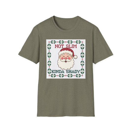 Funny Christmas T-Shirt, Holiday Humor Tee, Santa Claus Apparel, Unisex Gift, Festive Shirt, Party Wear