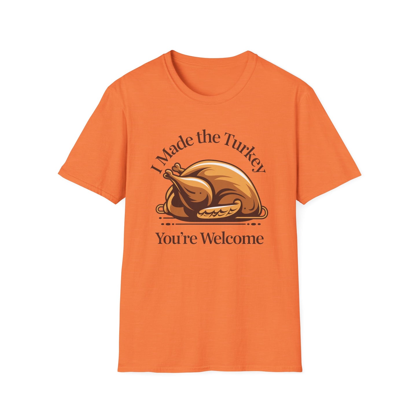 Funny Thanksgiving T-Shirt, Casual Unisex Tee, Gift for Home Chefs, Holiday Apparel, Thanksgiving Dinner Shirt
