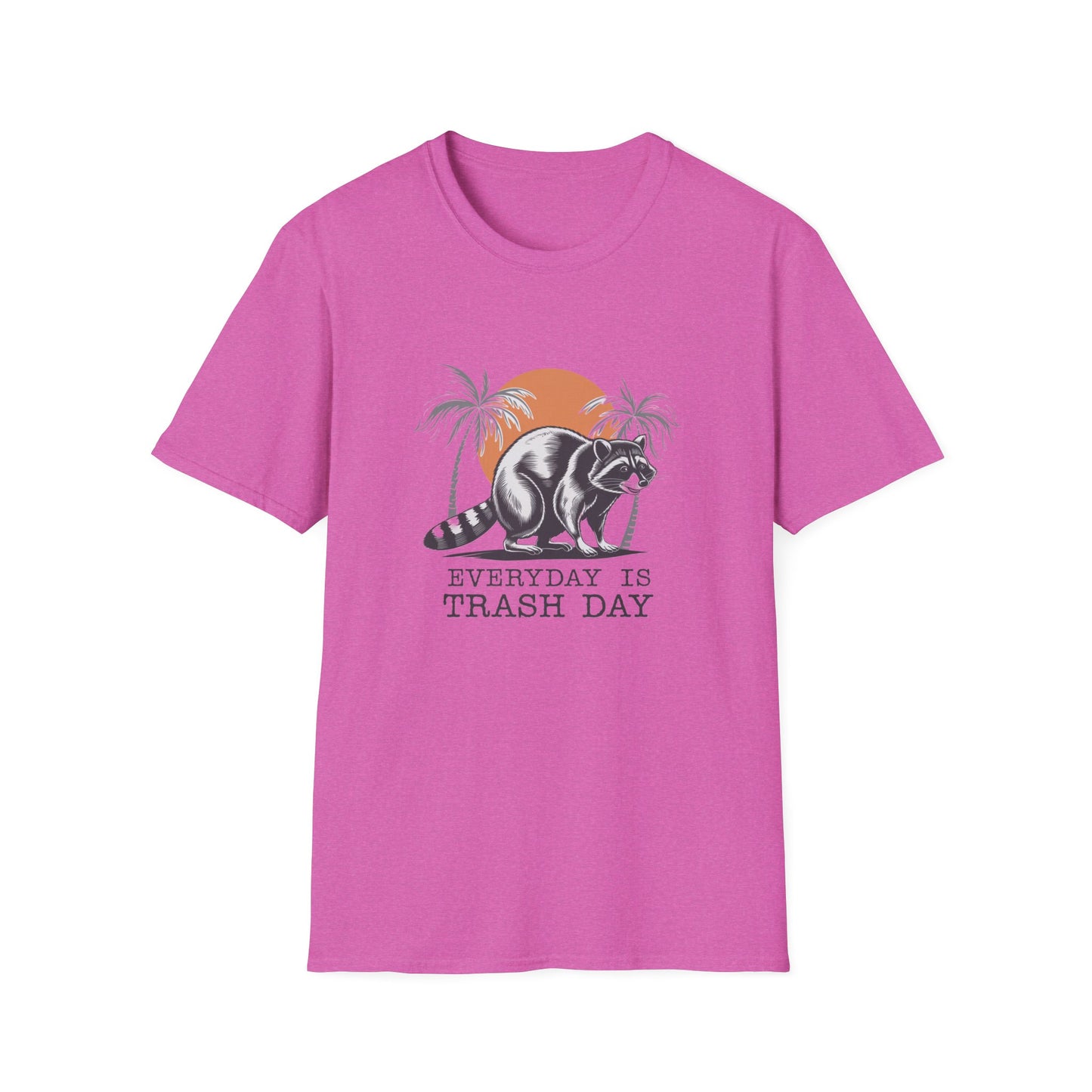 Everyday is Trash Day Unisex Softstyle T-Shirt - Fun Graphic Tee for Casual Wear