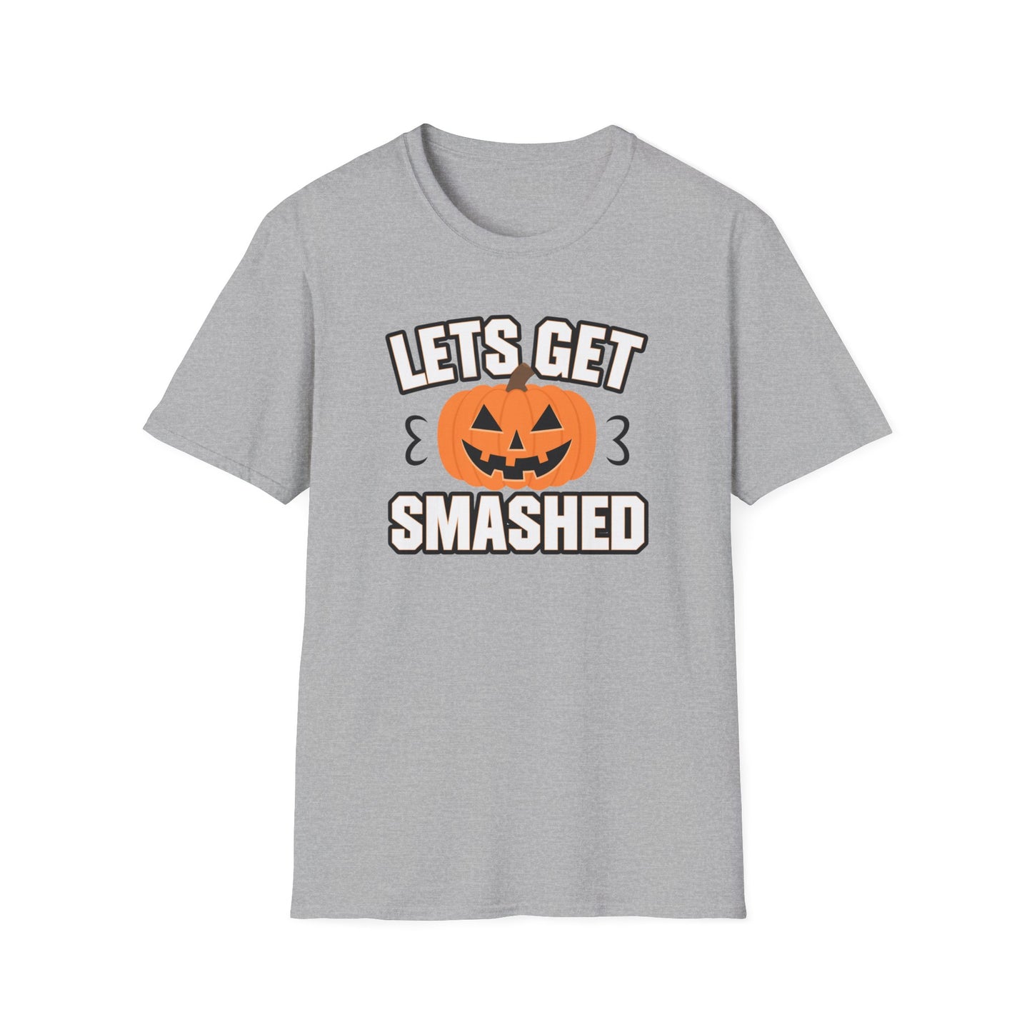 Halloween Party Unisex T-Shirt, Funny Halloween Tee, Let’s Get Smashed Shirt, Spooky Season Apparel, Autumn Festive Gift