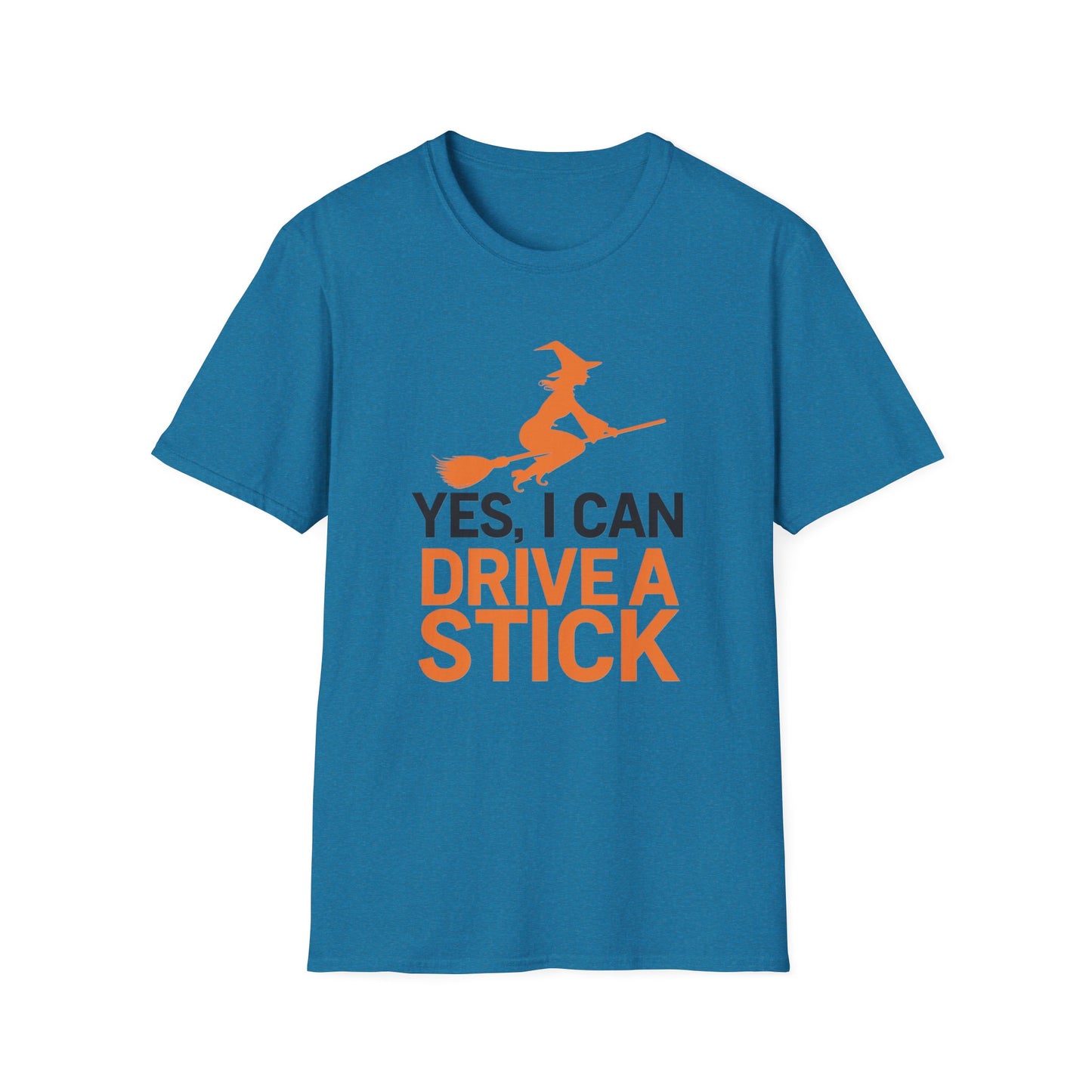 Funny Halloween T-Shirt, Yes I Can Drive a Stick Tee, Unisex Humor Shirt, Witch Broomstick Lover Gift, Halloween Party Apparel, Spooky [...]