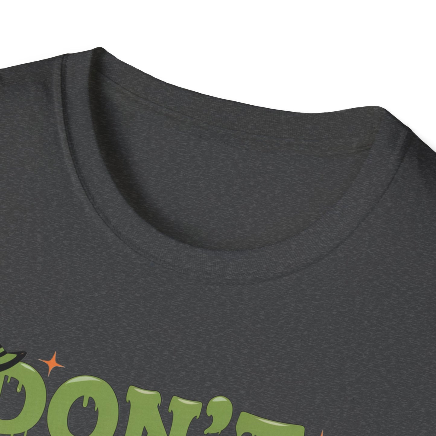 Humorous Halloween T-Shirt - Don't Be A Basic Witch, Fall Fashion, Unisex Tee, Cute Halloween Apparel, Gift for Witches