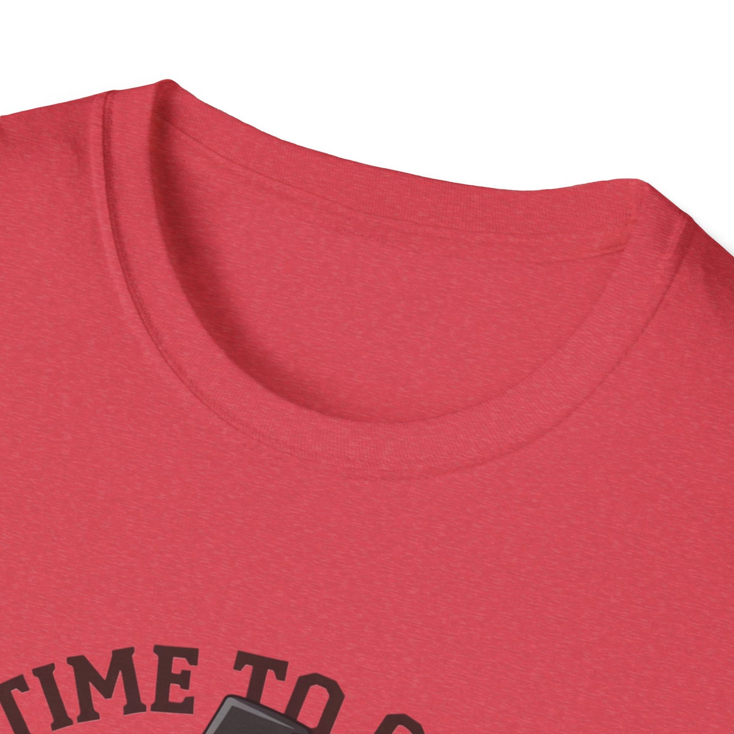 Funny Thanksgiving T-Shirt - 'Time to Get Basted' Unisex Softstyle Tee