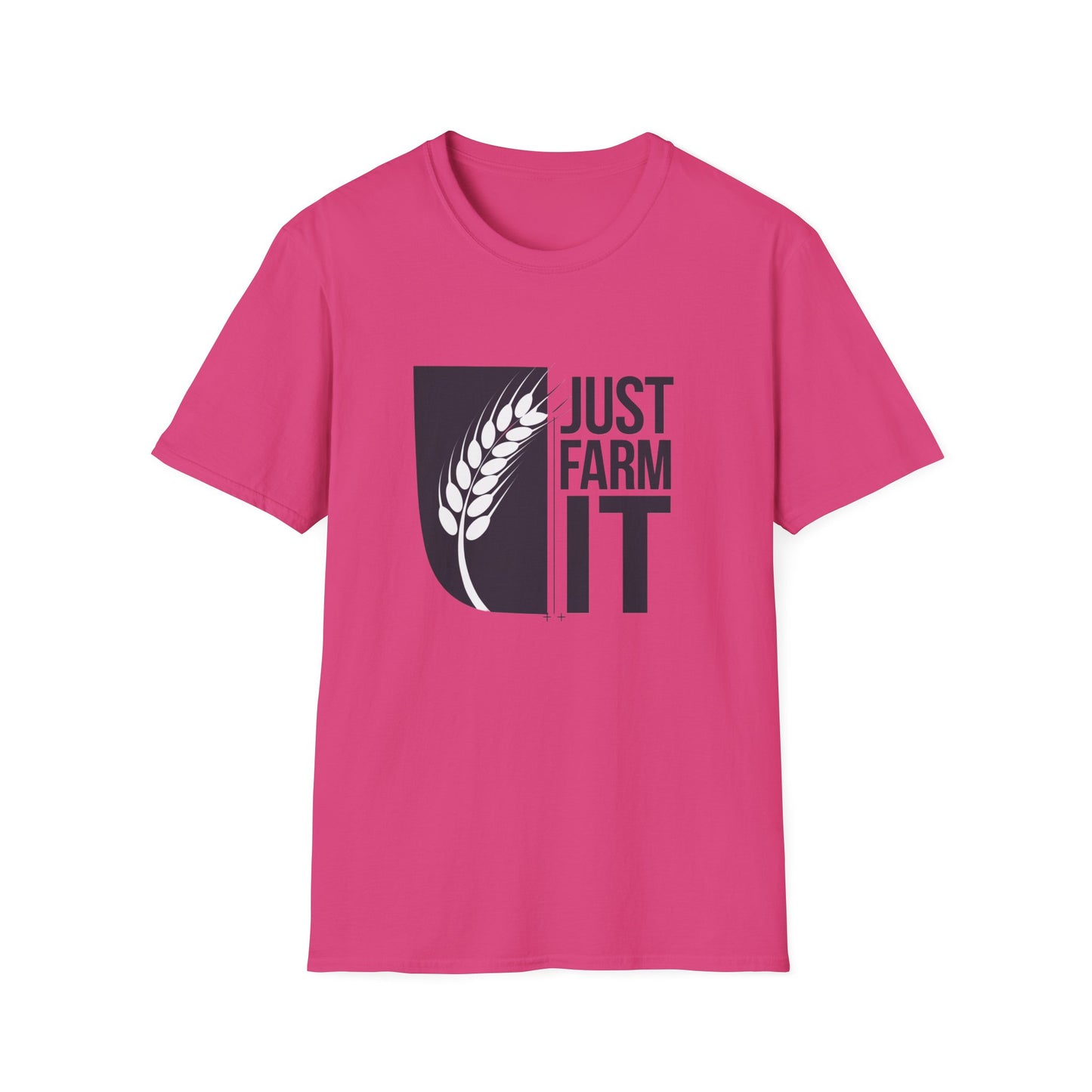 Just Farm It Unisex Softstyle T-Shirt - Casual Farm Apparel