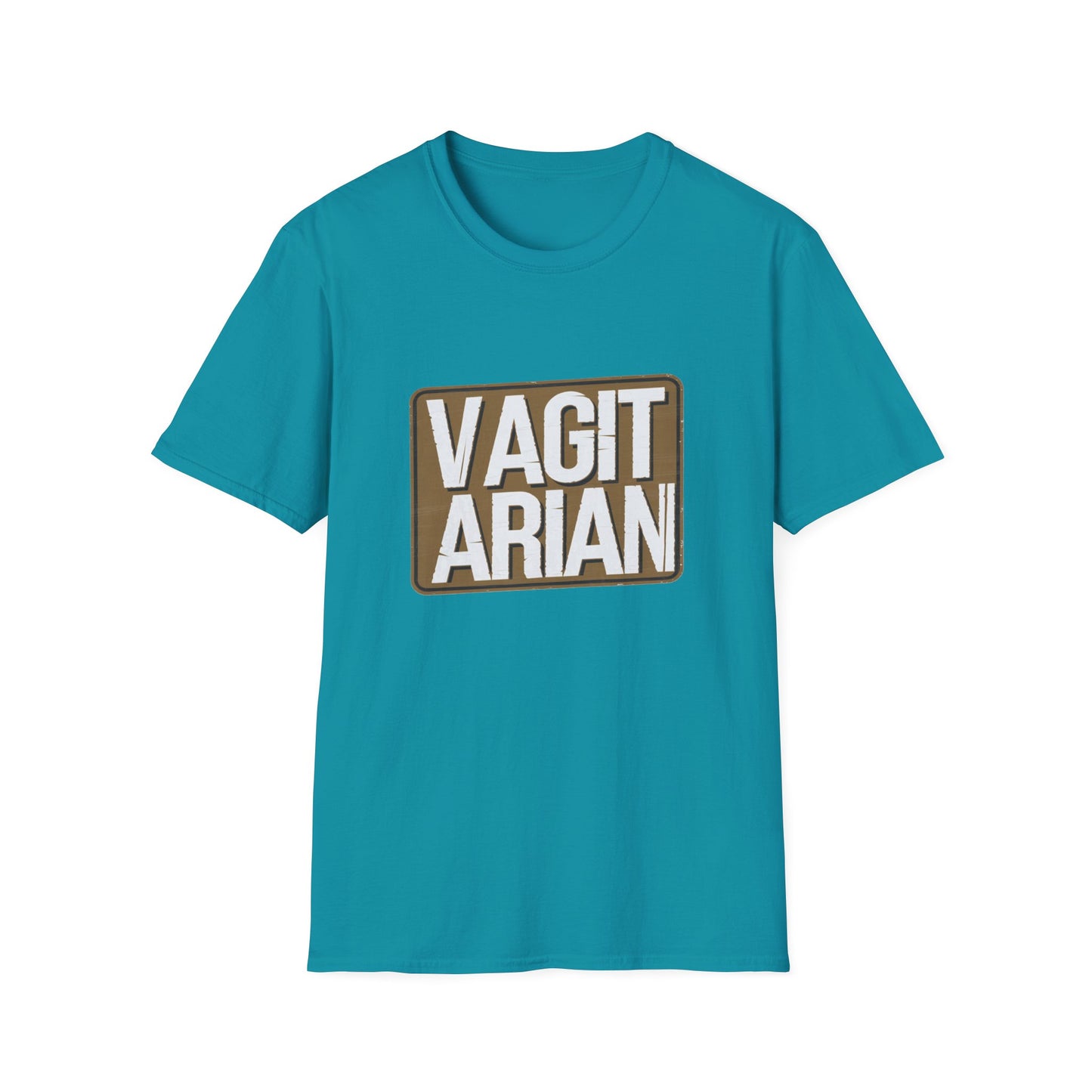 Funny Unisex T-Shirt - "VAGITARIAN" Humor Tee for Food Lovers