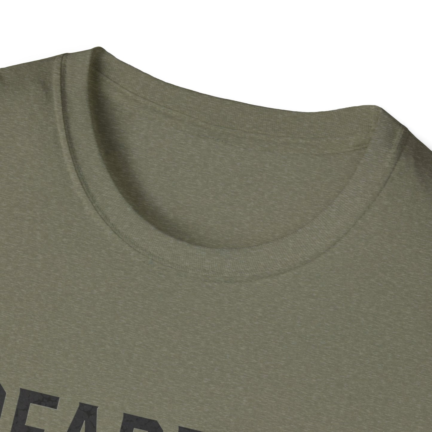 Bearded Dad T-Shirt, Funny Gift for Father's Day, Unisex Softstyle Tee, Casual Wear, Inked Dad Apparel, Perfect for Dads