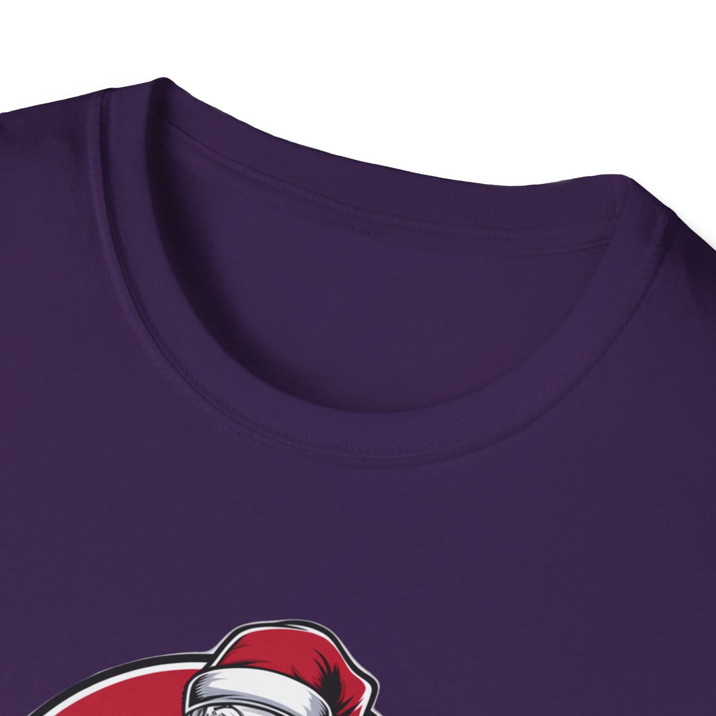Christmas Muscle Santa Unisex T-Shirt, Holiday Gift, Funny Tee, Santa Outfit, Christmas Apparel