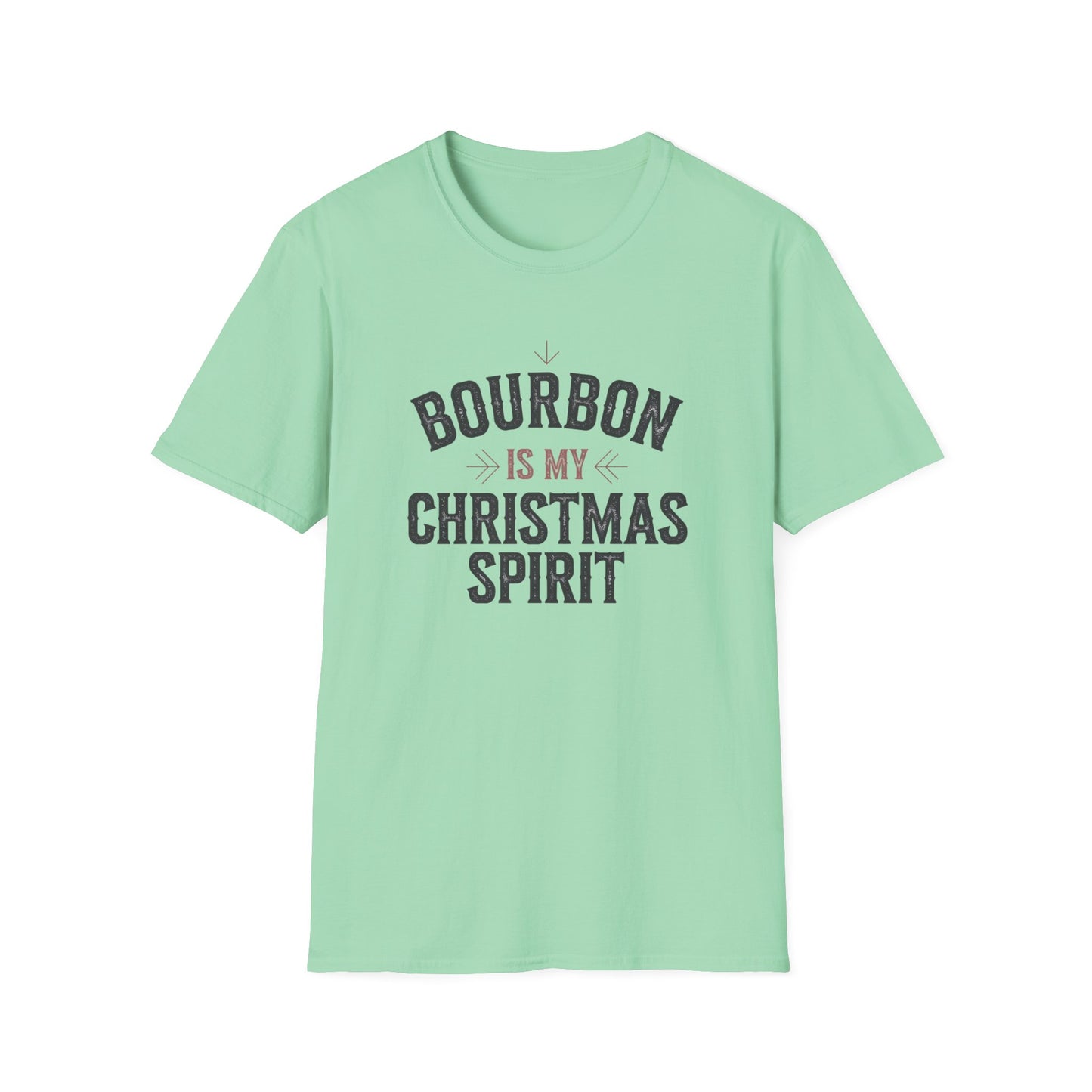 Bourbon-Themed Unisex T-Shirt | Perfect Holiday Gift, Christmas Party Attire, Festive Apparel, Gift for Bourbon Lovers