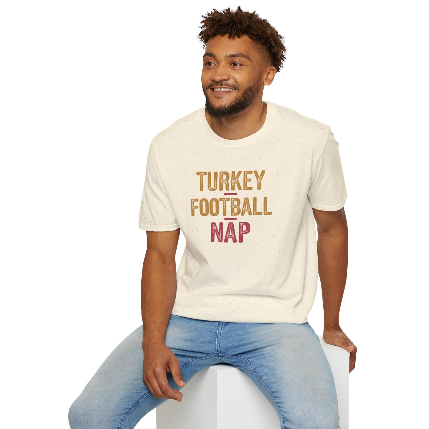 Turkey Football Nap Unisex Softstyle T-Shirt