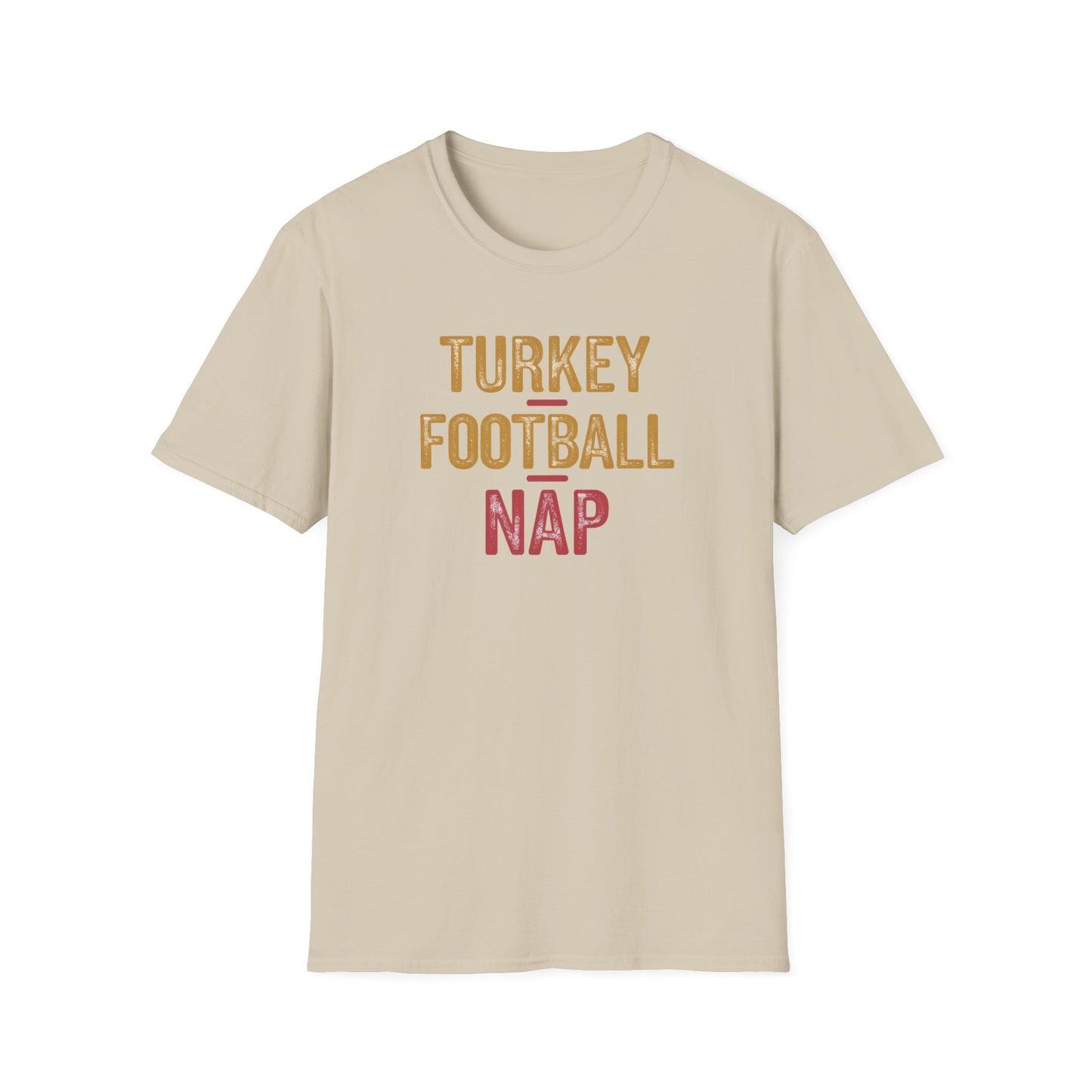 Turkey Football Nap Unisex Softstyle T-Shirt