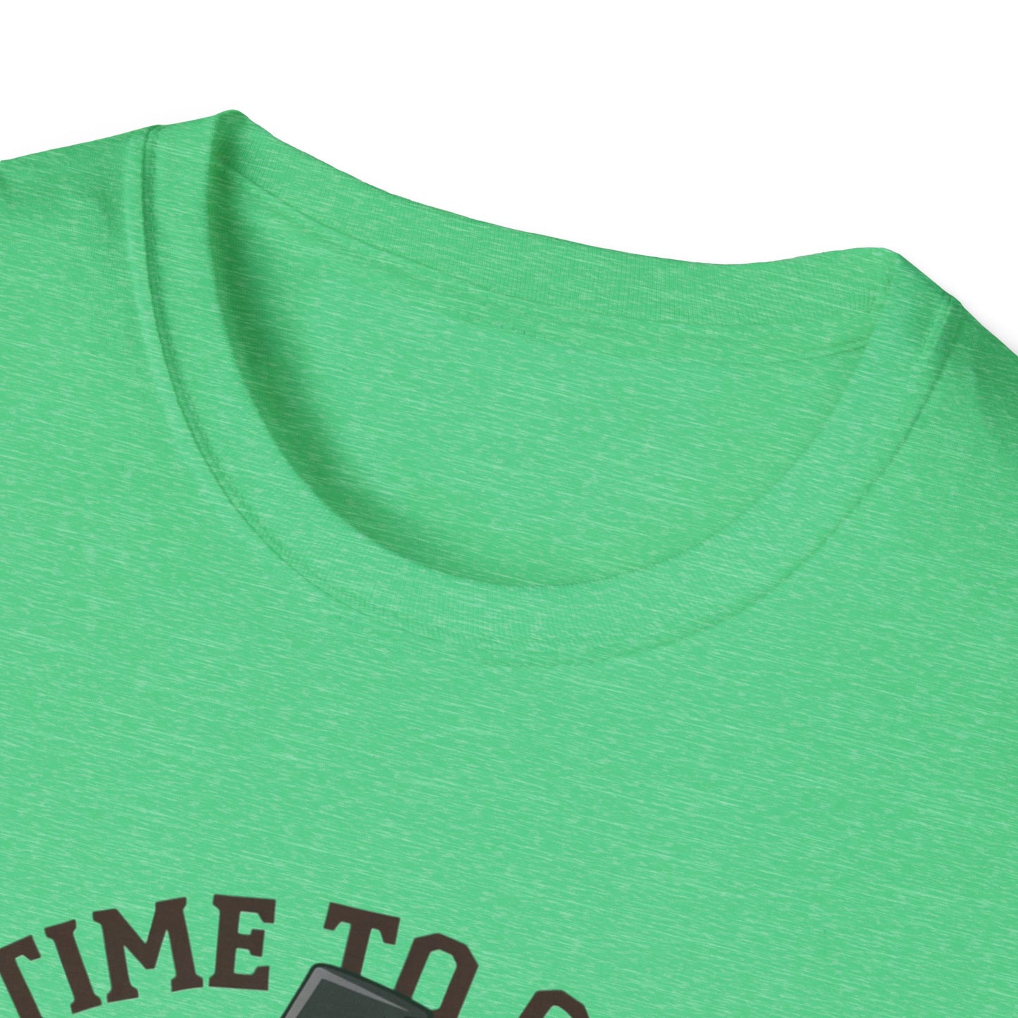 Funny Thanksgiving T-Shirt - 'Time to Get Basted' Unisex Softstyle Tee