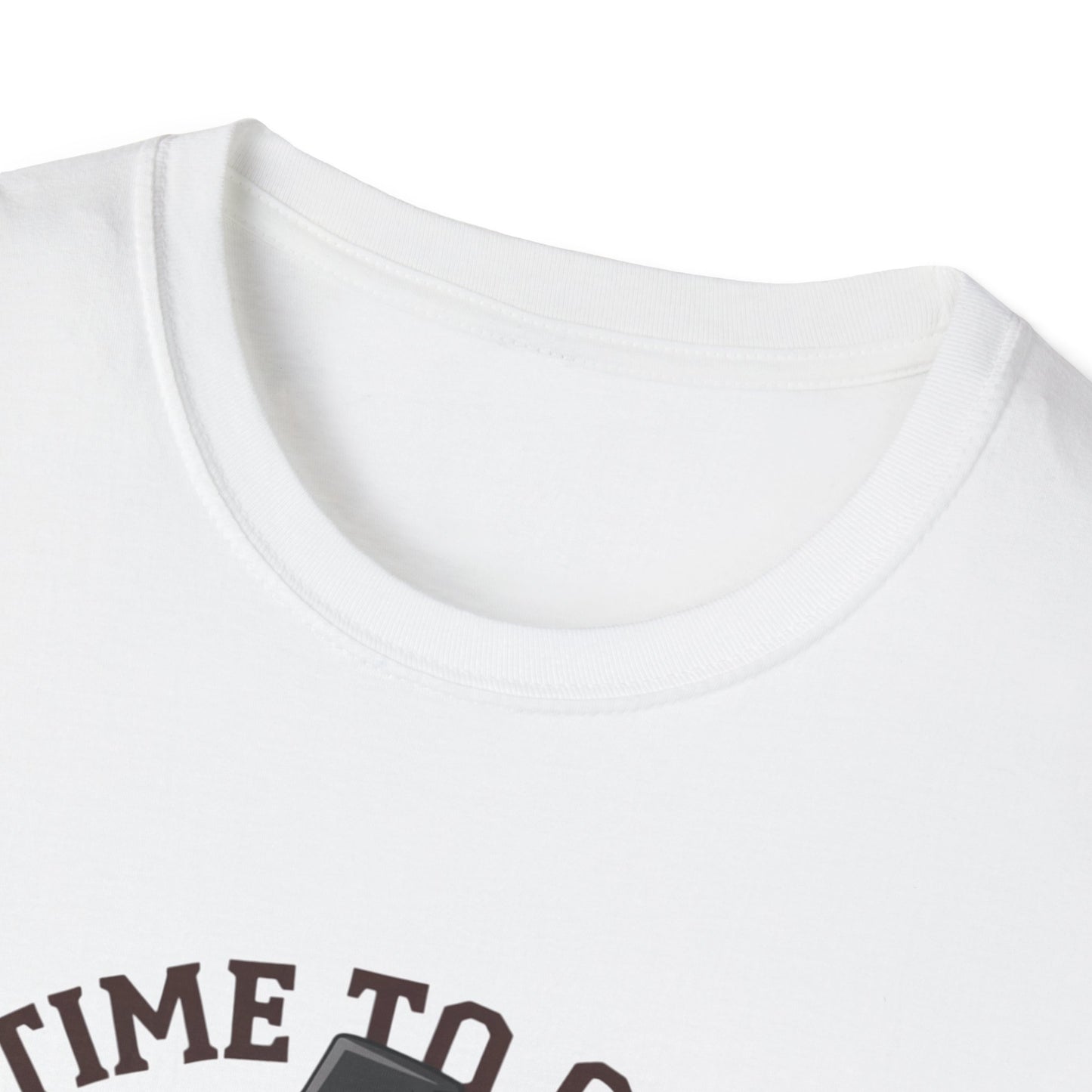 Funny Thanksgiving T-Shirt - 'Time to Get Basted' Unisex Softstyle Tee
