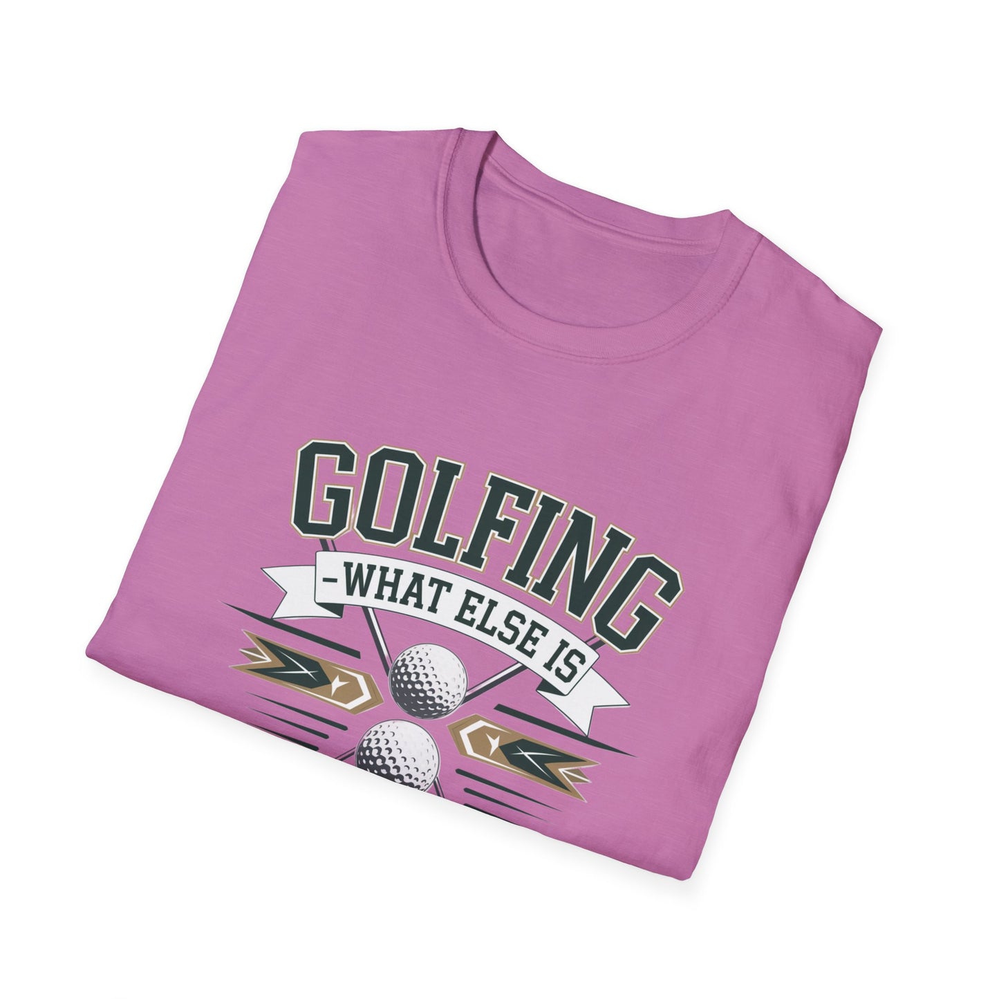 Golfing Theme Softstyle T-Shirt – Perfect for Golf Lovers!