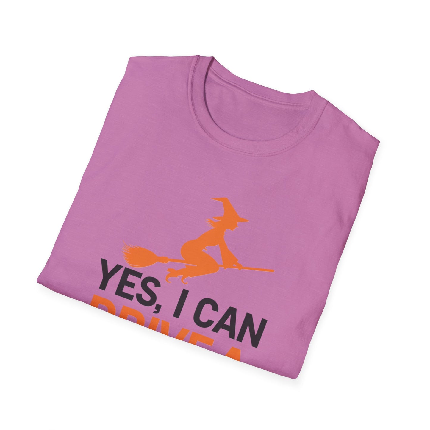 Funny Halloween T-Shirt, Yes I Can Drive a Stick Tee, Unisex Humor Shirt, Witch Broomstick Lover Gift, Halloween Party Apparel, Spooky [...]